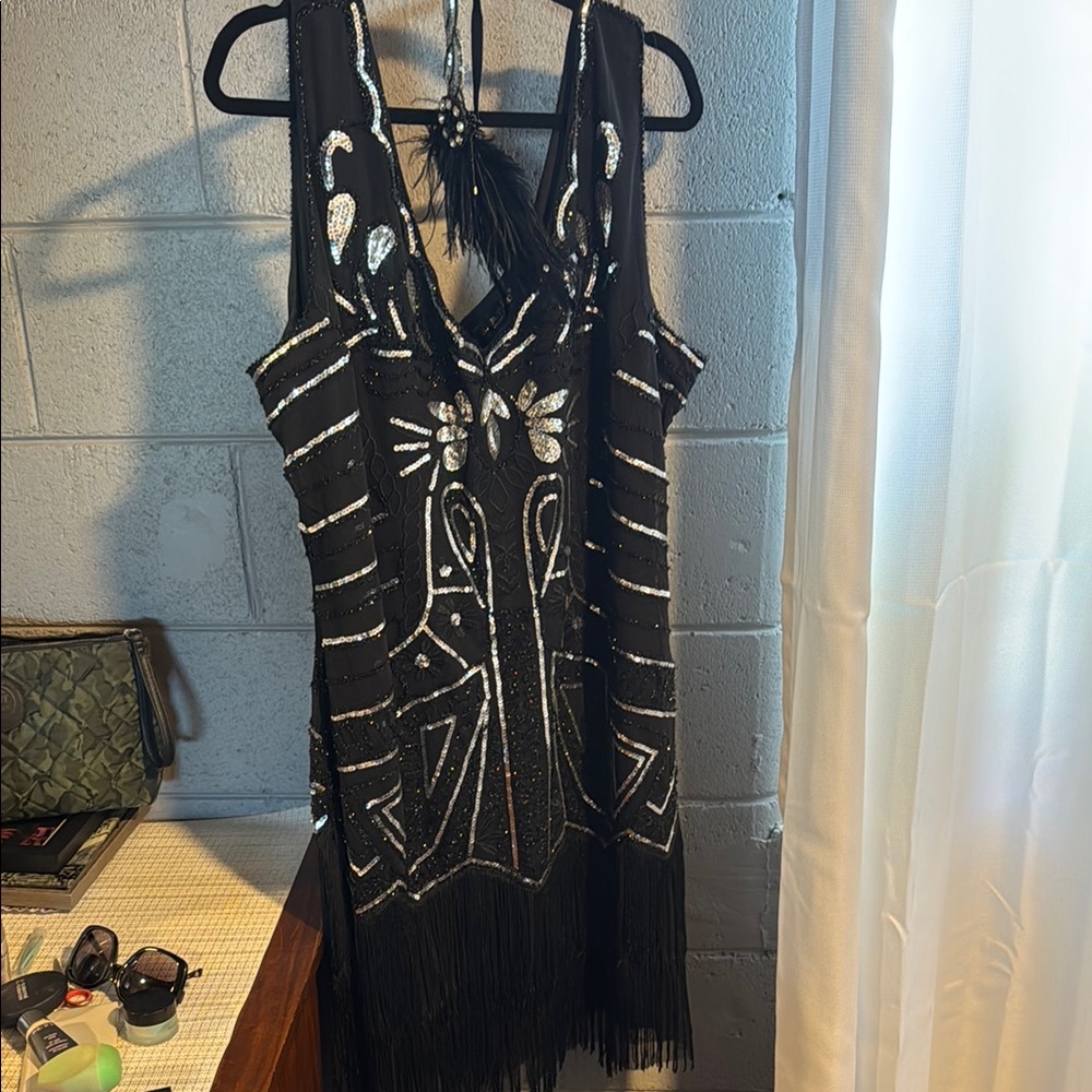Flapper Halloween costume